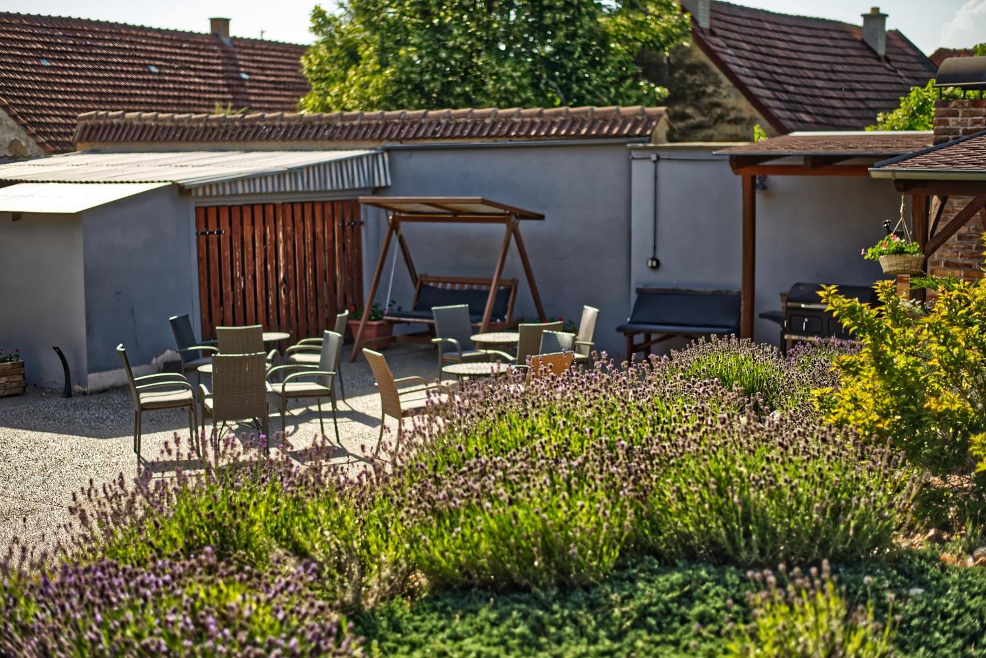 Penzion Vinarstvi Cervinka Horní Vestonice Exterior foto