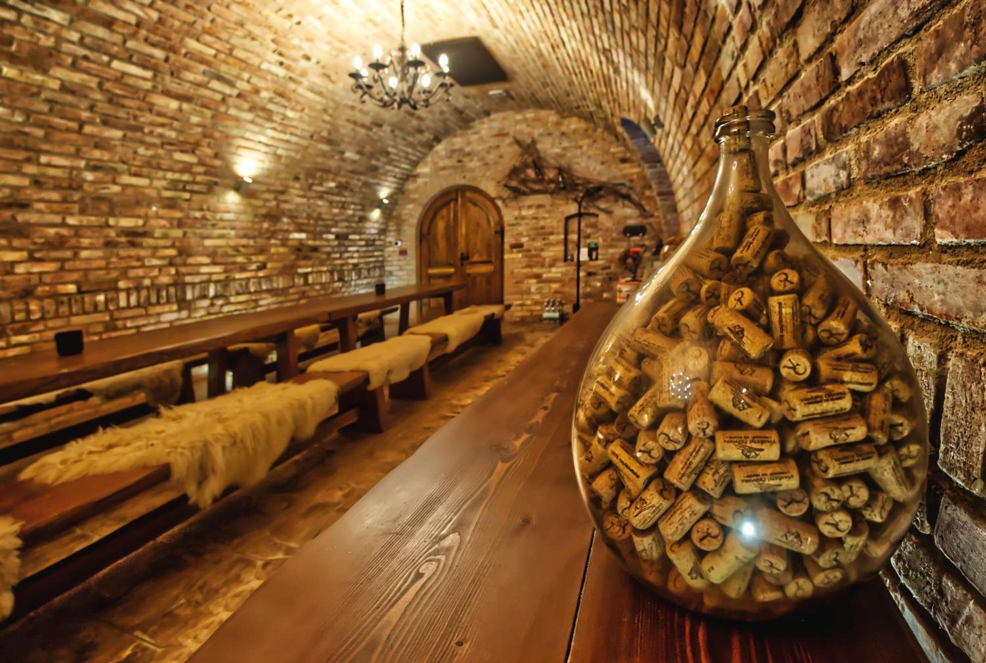 Penzion Vinarstvi Cervinka Horní Vestonice Exterior foto